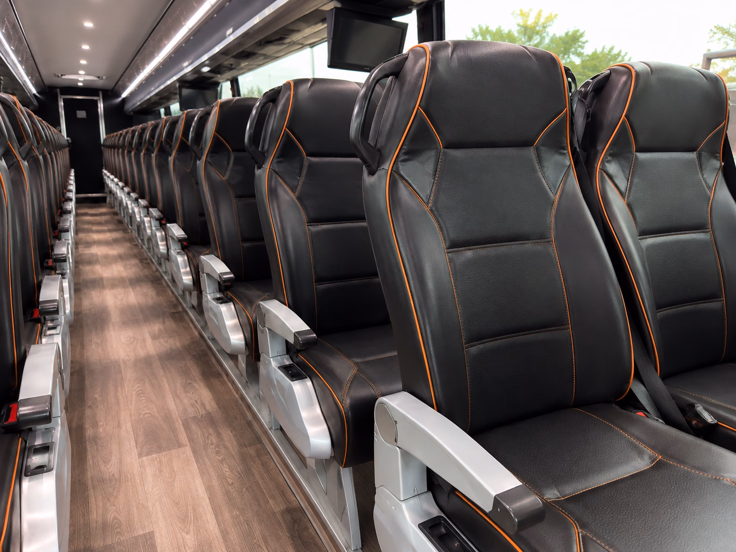 evansville construction and film crew shuttle buses