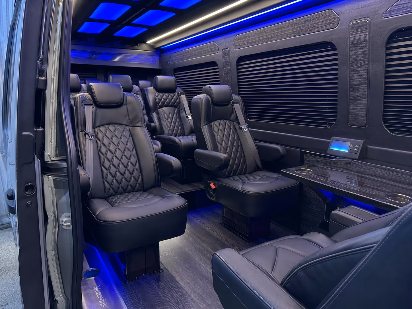 sprinter van transportation for groups and events across evansville